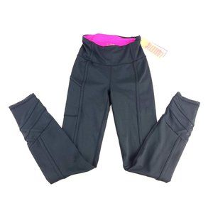 Lilly Pulitzer Weekender High Rise Legging Onyx XXS New $108 UPF 50+ Wicking